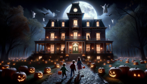 The Haunting Delights of McMurray Mansion - A Halloween Short Story by Halloween-Junkie.com