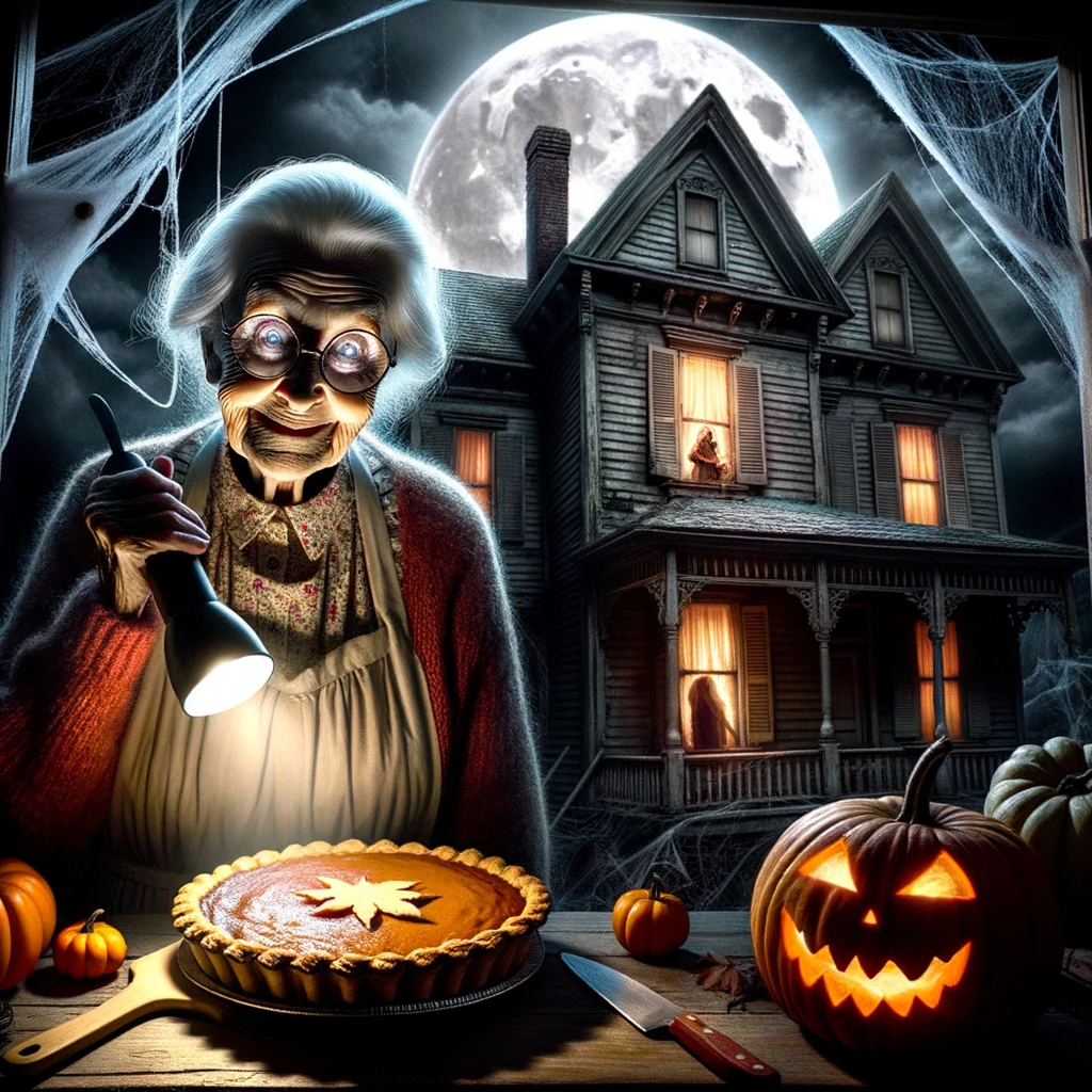 The Haunting Recipe: A Pumpkin Pie Mystery - A Halloween Short Story by Halloween-Junkie.com