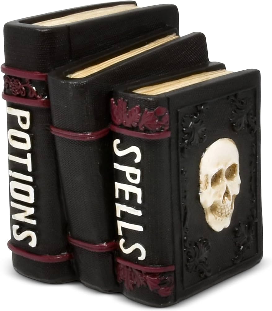 The Crafty Conjurer: Mysterious Spell Books for Vintage Halloween Decor