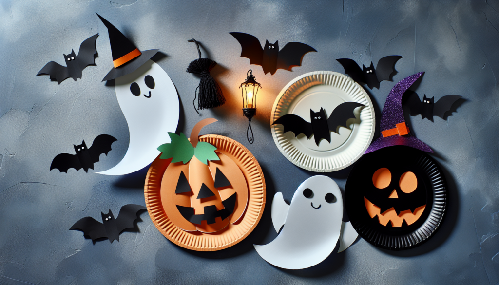 Halloween Crafts Using Paper Plates