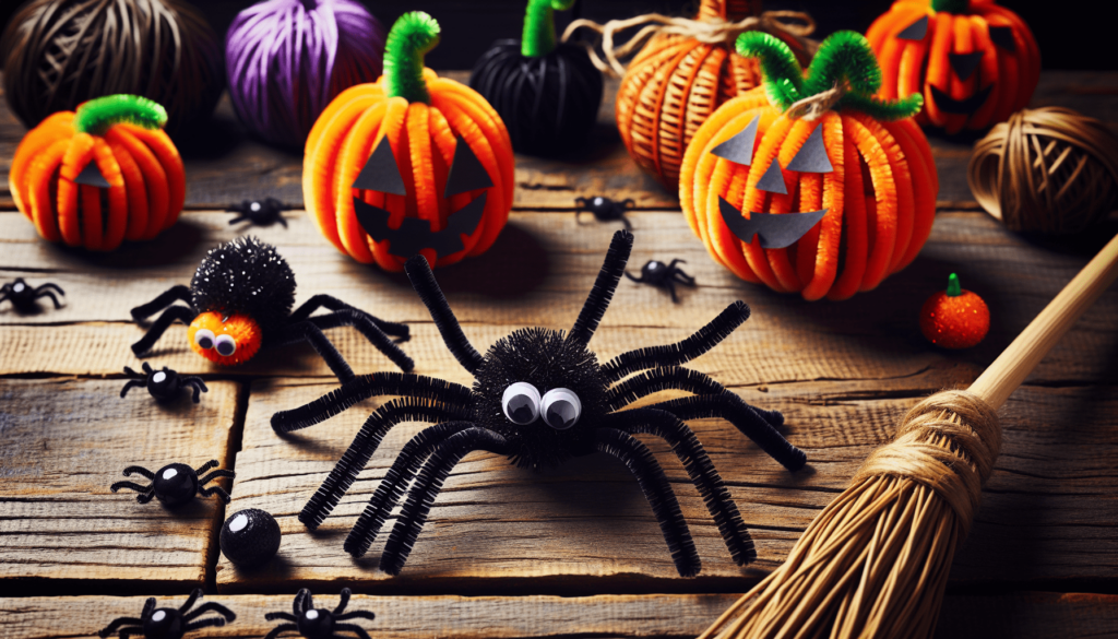 Halloween Crafts with Pipe Cleaners