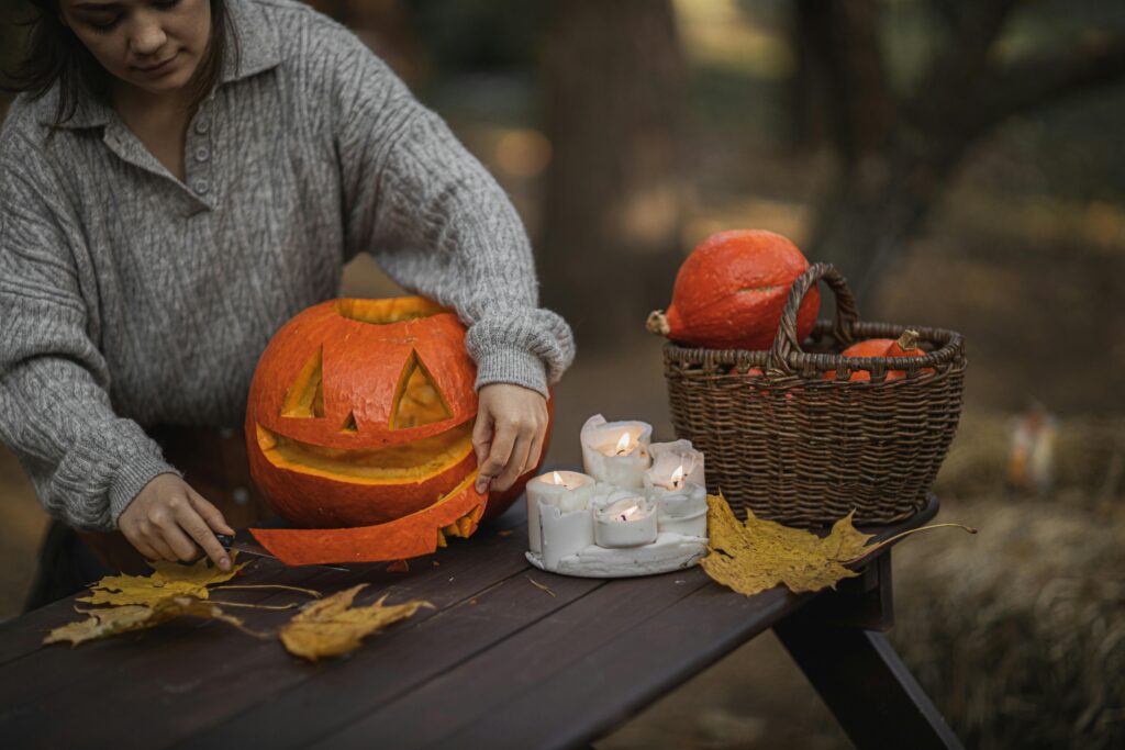 Inviting Halloween Crafts for Porch Decor
